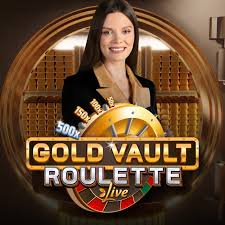Gold Vault Roulette slot visual from Evolution available on stardacasino-login.de