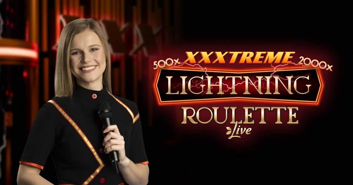 XXXtreme Lightning Roulette online game logo by Pragmatic Play on stardacasino-login.de